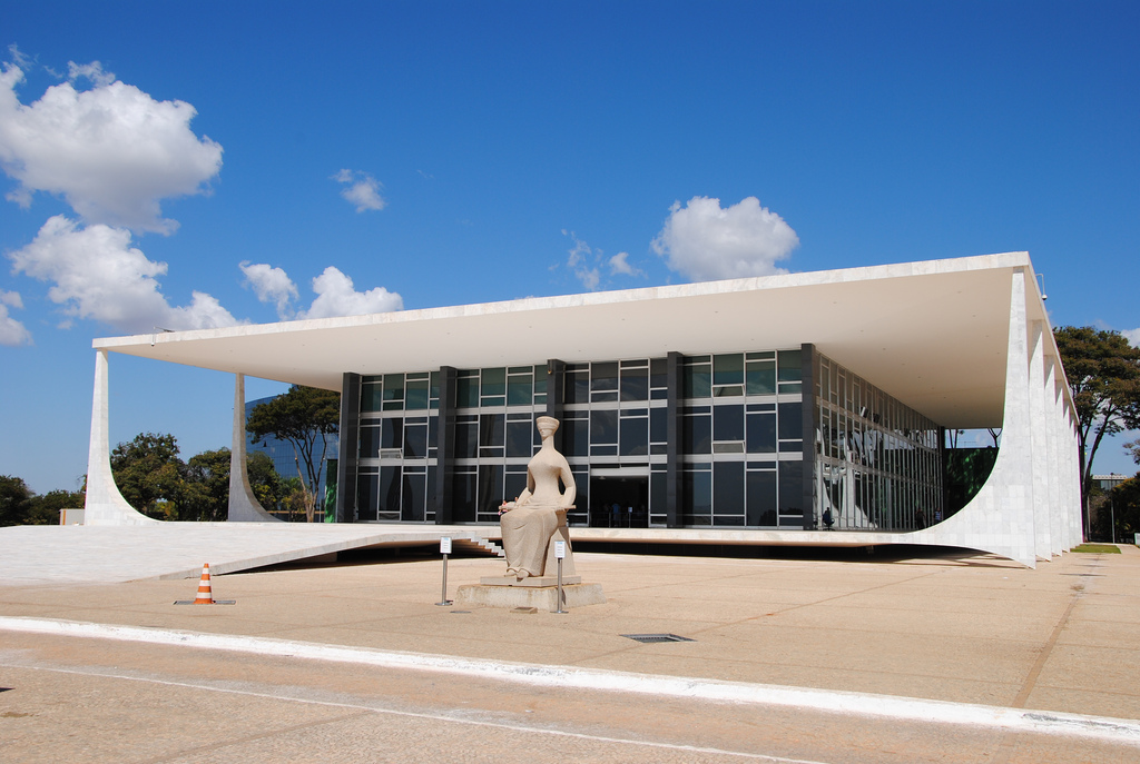 Imagem Edifício do Supremo Tribunal Federal em Brasília
