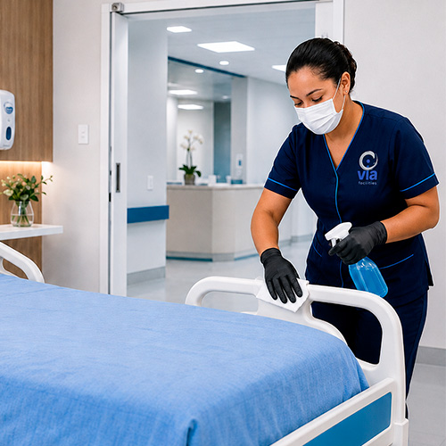 Terceirização de limpeza hospitalar